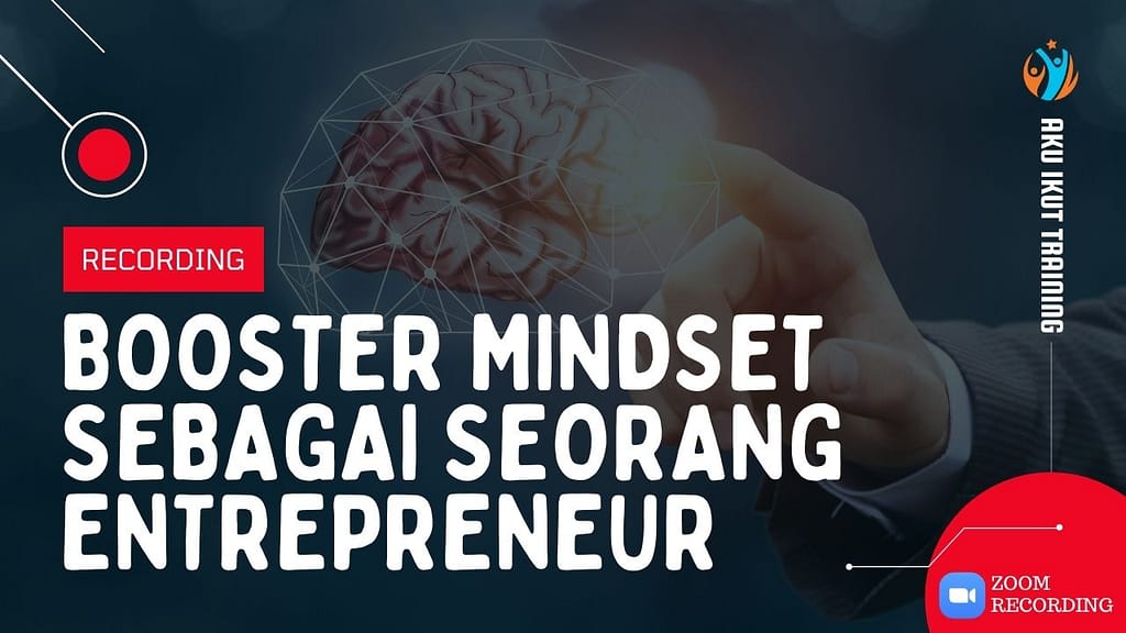 Thumbnail booster mindset sebagai seorang entrepreneur